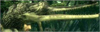 Casquette de crocodile